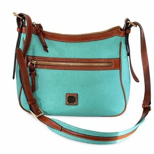 🩵 DOONEY & BOURKE PEBBLED LEATHER GRAIN PIPER BAG